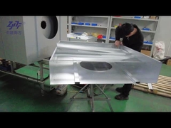 Unité de filtration de ventilateur industriel 4x4 FFU Armoire à capot laminar de débit d'air H14 Groupe de contrôle pour salle blanche