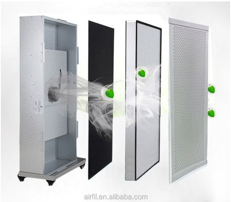 Blades de ventilateur optimisées et amortisseurs de vibrations en 575*575*320 mm Unité de filtre de ventilateur FFU avec contrôle avancé du bruit