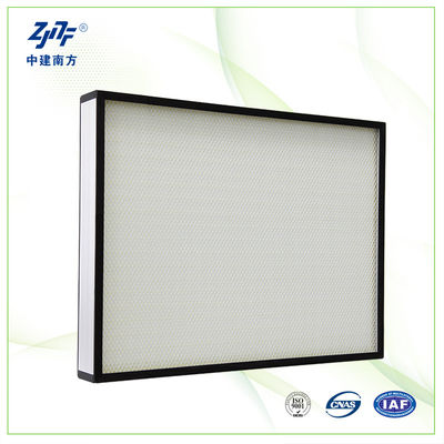 Panneau de cadre galvanisé Salle blanche filtre à air HEPA OEM Haute efficacité avec milieu de carbone actif de classe H13