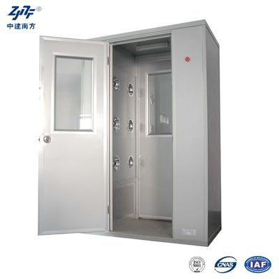 Nettoyage salle blanche Douche à air avec matériau en acier inoxydable et dimension globale personnalisée