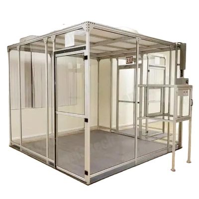 Stand de salle blanche modulaire ISO personnalisé de classe 100-100000 pour laboratoire