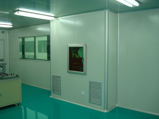 Chambre blanche GMP de laboratoire personnalisée de classe 100 ISO 5 6 7 8 Système de climatisation de cabine modulaire portable sans poussière