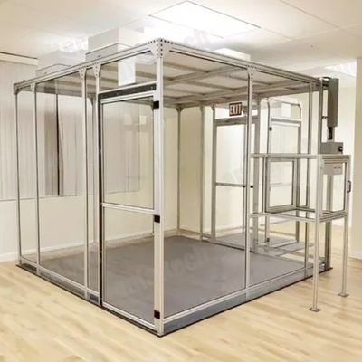 Salle blanche modulaire avec plafond Ffu Système de filtration de la climatisation pour un système de débit d'air unidirectionnel Travail sans poussière