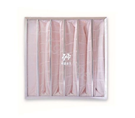 Filtre à air en aluminium / en acier galvanisé 4 poches Nouveau design