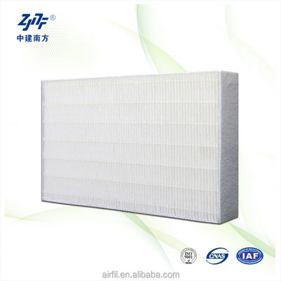 Système de climatisation HEPA Matériau de remplacement en fibre de verre Élément filtrant de purificateur d'air Humidité maximale ≤100%HR Pour les filtres plissés