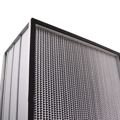 Taille personnalisée Filtre à plis HEPA, Filtre à air HEPA en fibre de verre superfine