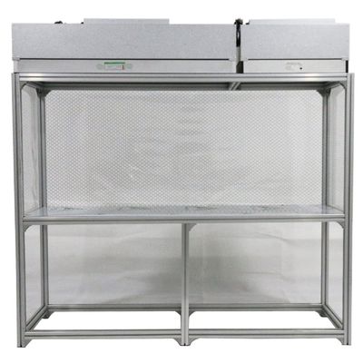 H14 U15 Armoire de débit laminaire verticale, capot de débit HEPA ISO 4 5 Classe 10 100