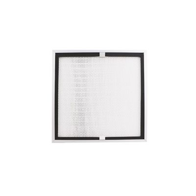 Système HVAC industriel H13 H14 Filtre à air HEPA avec milieu de carbone actif Pour les usines pétrochimiques