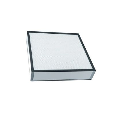 Salle blanche PP Logement industriel Hepa H14 filtre à air Système de climatisation avec fibre synthétique médium et polyester