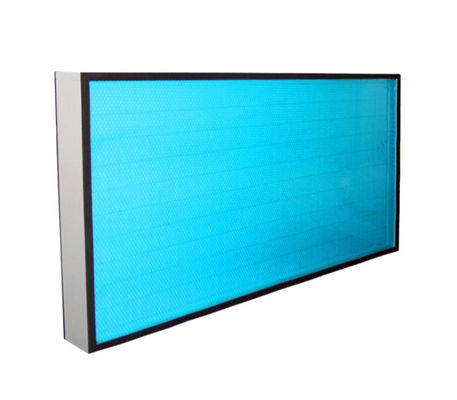 Filtre HEPA de polyester HVAC avec boîtier en PP 100% humidité RH EVA/EPDM bande de scellant