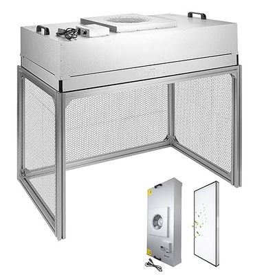Benche de nettoyage laminaire verticale/horizontale avec soufflage automatique pour filtre à air HEPA H14 de classe 100