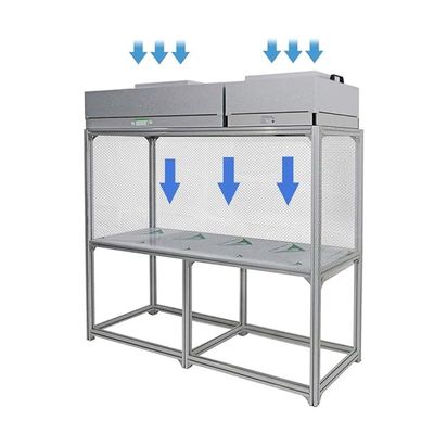 Banque de nettoyage horizontale à capot de débit laminaire pour réservoir tampon ZJNF-2 source d'air