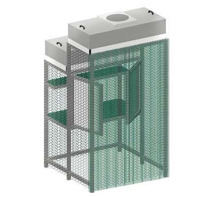 990,99% de débit filtrant dans la salle blanche