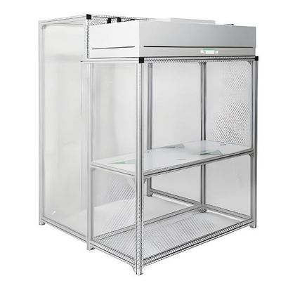 Équipement de nettoyage d'air personnalisé Salle blanche banc de stand Assemblage sécurisé pour les expériences électroniques et biotechnologiques sensibles
