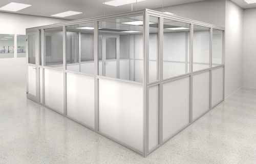 Salle blanche pharmaceutique modulaire dotée de filtres HEPA/ULPA et de contrôle synergique multi-paramètres
