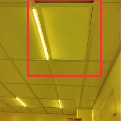 Salle blanche modulaire en acier inoxydable pharmaceutique et biotechnologique avec filtre à air ULPA à très faible pénétration