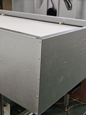 110V/120V 50HZ/60HZ FFU Efficacité de l'unité de filtre de ventilateur 99,99% H14 en acier inoxydable / cadre en aluminium pour vos besoins