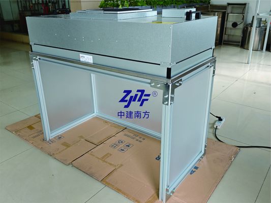Efficacité de l'air propre de 99,99% Capot à débit laminaire avec banc de travail à débit horizontal