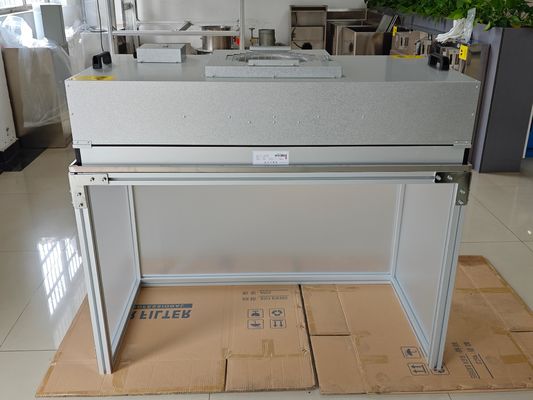 Capot à débit laminé en aluminium Débit d'air horizontal 99,99% Efficacité du filtre