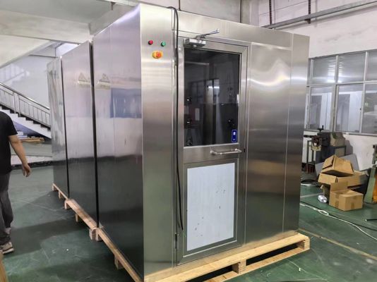 Entrée Unités de traitement de l'air des salles blanches à verrouillage pour une filtration optimale de l'air et un environnement de travail sûr