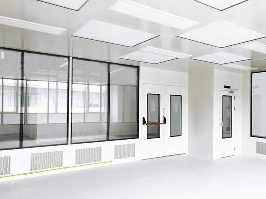 Avantages d'efficacité de construction : 30 % plus rapide, équipement de laboratoire en salle blanche avec un taux de renouvellement d'air de 100