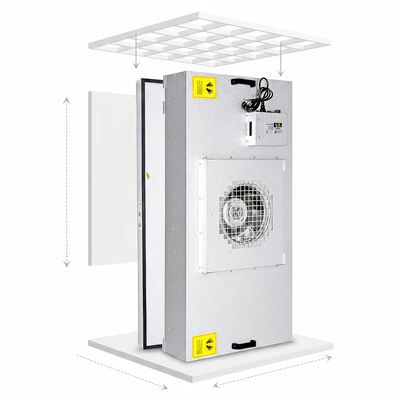 quality Unité de filtre HEPA à ventilateur à haute efficacité 99,99% avec acier inoxydable SUS304 et contrôle à trois vitesses factory