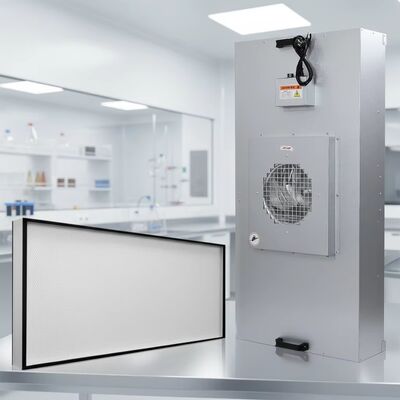 quality Unité de filtration de ventilateur H14 HEPA avec 99,99% d'efficacité SUS304 en acier inoxydable et contrôle à trois vitesses pour salles blanches factory