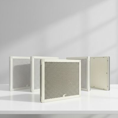 Filtre HEPA professionnel à 99,99% d'efficacité de filtration avec des supports en fibres de verre et un scellant en polyuréthane pour purificateurs d'air industriels